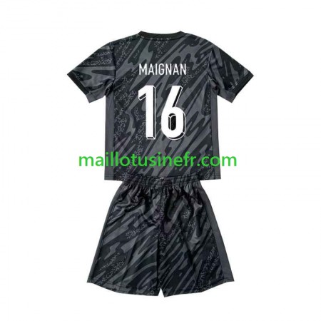 Maillot de Foot France Mike Maignan 16 Extérieur Gardien UEFA EURO 2024 - Enfant